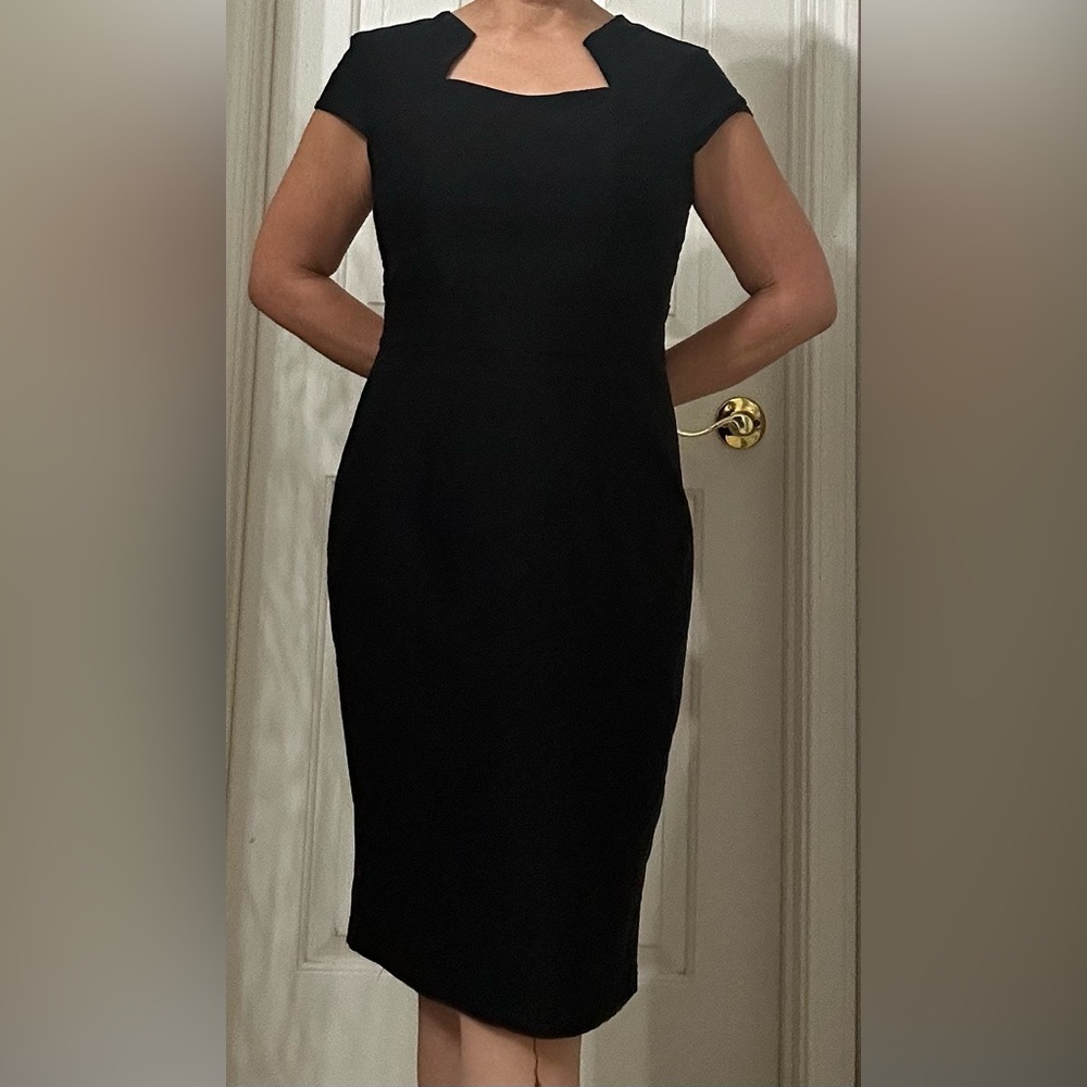 Grace Karin Black Cap Sleeve Dress